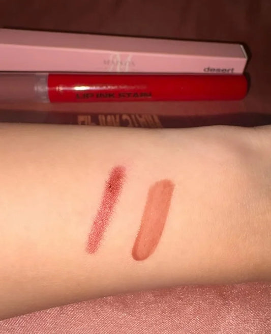 Lip Gloss & Stain 2-in-1 (Desert Rose)