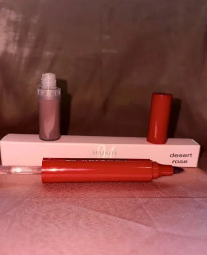 Lip Gloss & Stain 2-in-1 (Desert Rose)