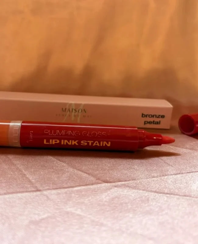 Lip Gloss & Stain 2-in-1 (Bronze Petal)