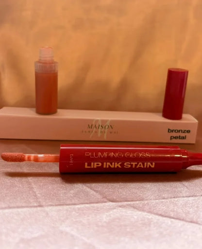 Lip Gloss & Stain 2-in-1 (Bronze Petal)
